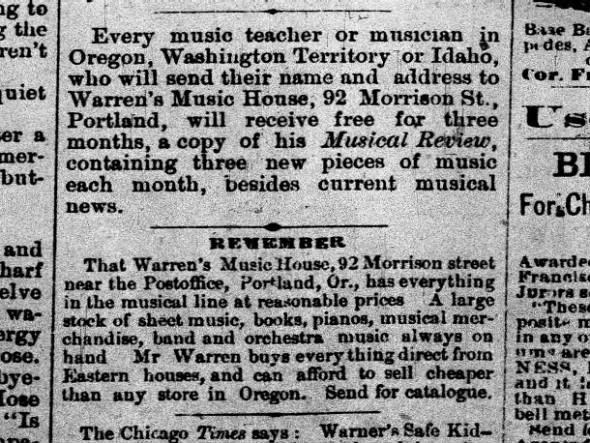 Clipping from Corvallis Gazette-Times